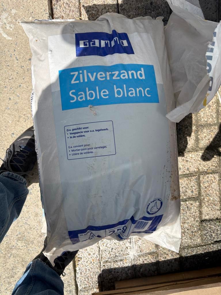 Gamma Zilverzand - Ideaal voor voegwerk en volières, Ophalen, Nieuw, Hout, Vogelkooi