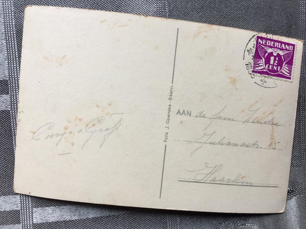 Ansichtkaart van de Jeugdherberg in Oldebroek - 1935, Verzamelen, Ansichtkaarten | Nederland, Ophalen of Verzenden, 1920 tot 1940