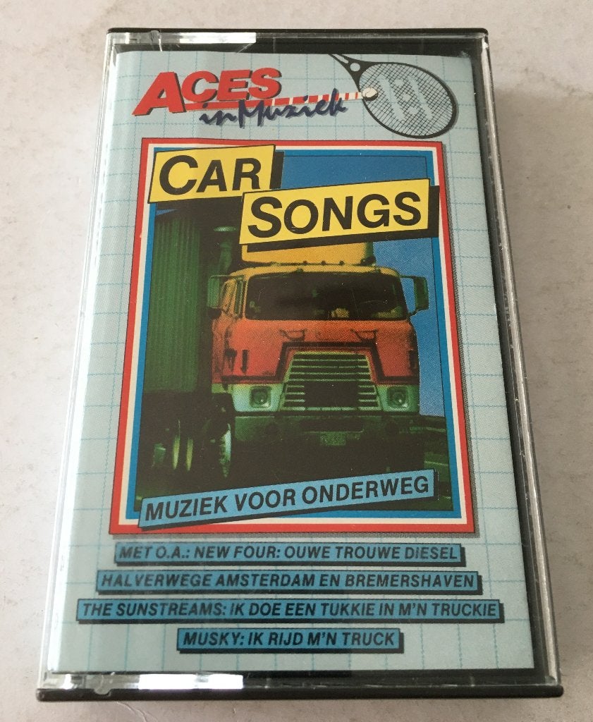 Nederlandstalige Car songs op Cassette ,Muziek voor Onderweg, Cd's en Dvd's, Cassettebandjes, 1 bandje, Ophalen of Verzenden, Zo goed als nieuw