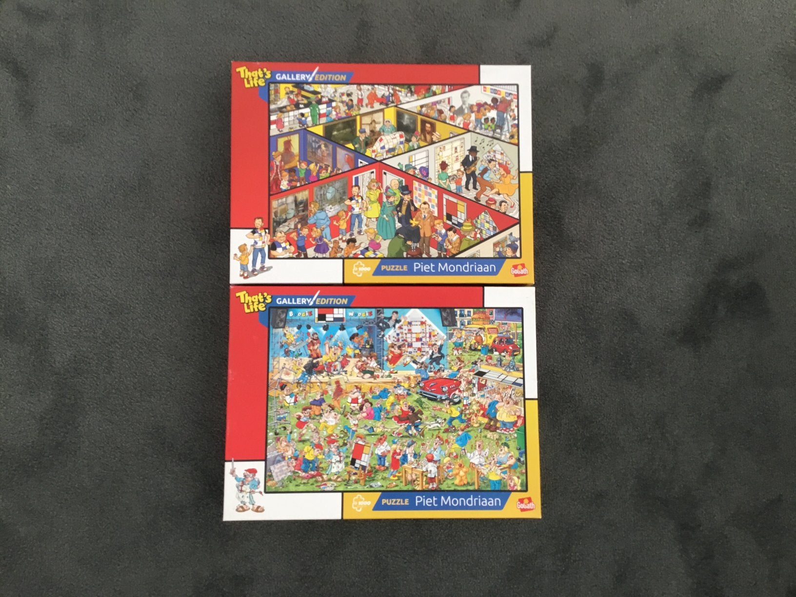 2 That’s life puzzels uit de schilders collectie 1000 st., Ophalen, Zo goed als nieuw, Legpuzzel