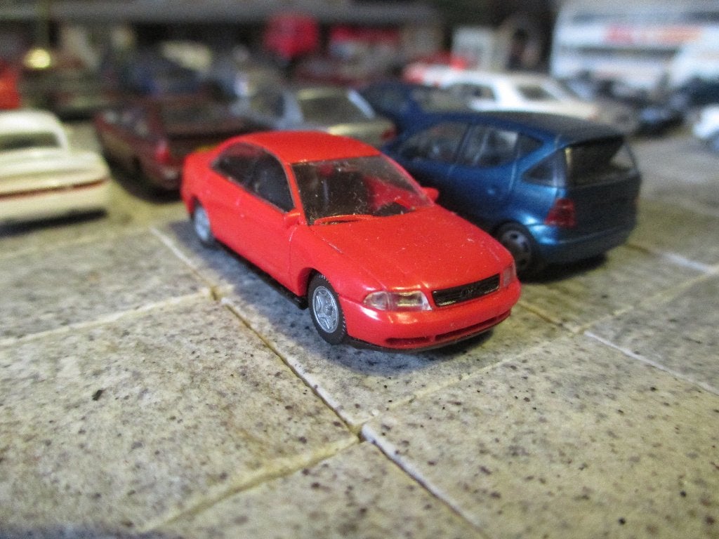 1992 Audi A4 B5 - Rietze rood, Hobby en Vrije tijd, Ophalen of Verzenden, Zo goed als nieuw, Auto, Rietze