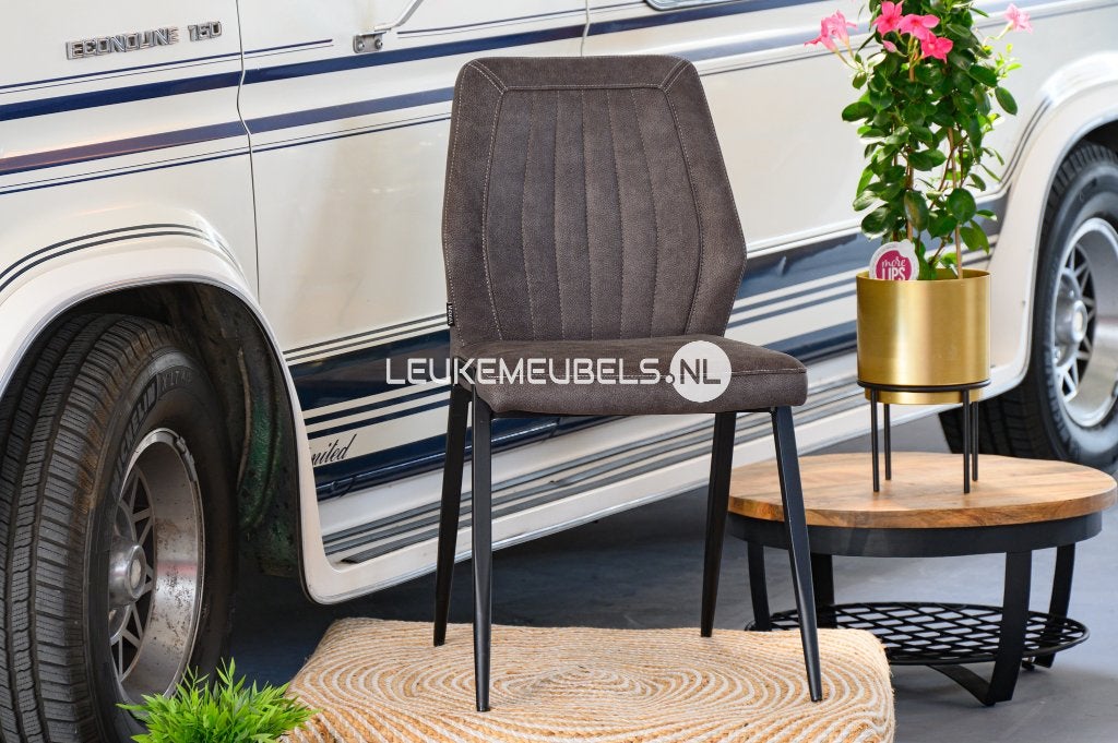 Eetkamerstoel Pickup, 3 kleuren Microstof., Nieuw, Ophalen of Verzenden, Vijf, Zes of meer stoelen, Modern