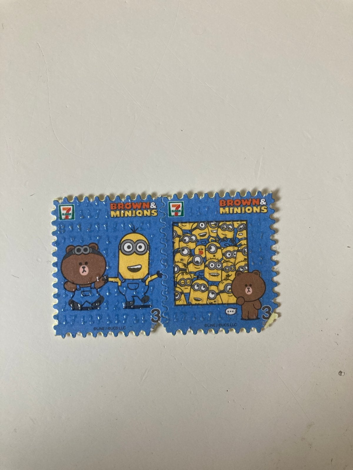 Brown & Minions 7-Eleven verzamelstickers, Ophalen of Verzenden, Nieuw