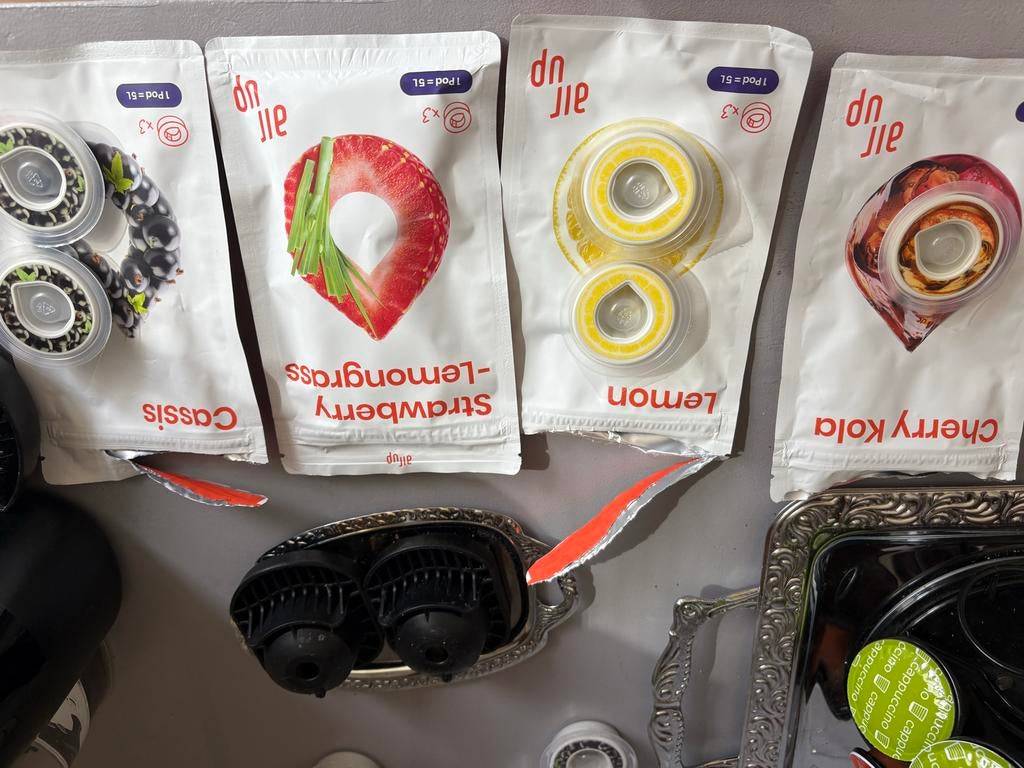 Air up met pods roze, Sport en Fitness, Bidons, Ophalen of Verzenden, Zo goed als nieuw