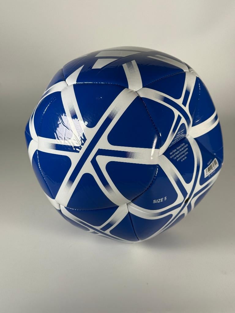 Adidas Blue/White Training Football – Size 5, Sport en Fitness, Maat S, Verzenden, Zo goed als nieuw, Bal