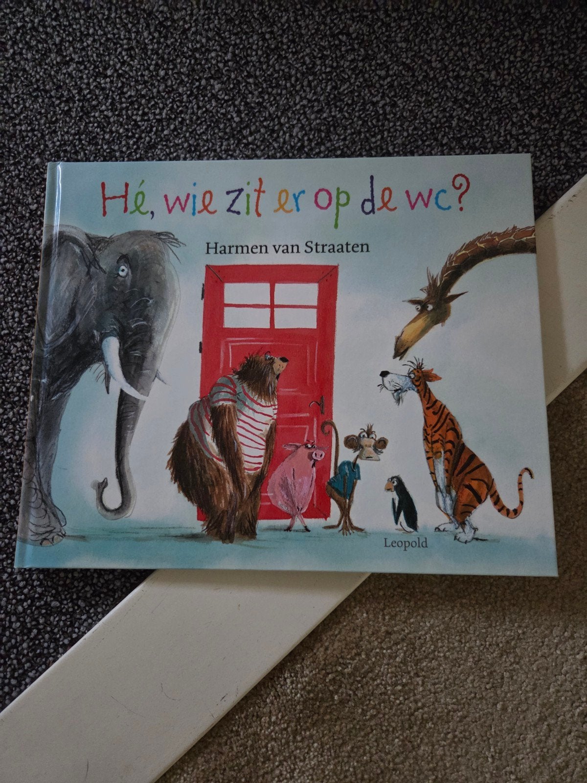 Hé, wie zit er op de wc? - Harmen van Straaten, Ophalen of Verzenden, Gelezen, Harmen van Straaten