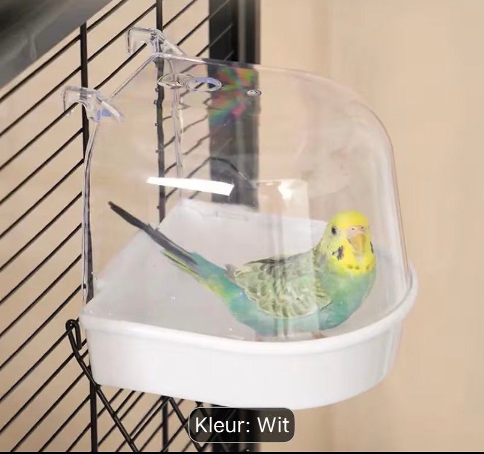Vogelbadje Waterbadje voor grote parkieten, Dieren en Toebehoren, Ophalen of Verzenden, Nieuw, Kooi-accessoires