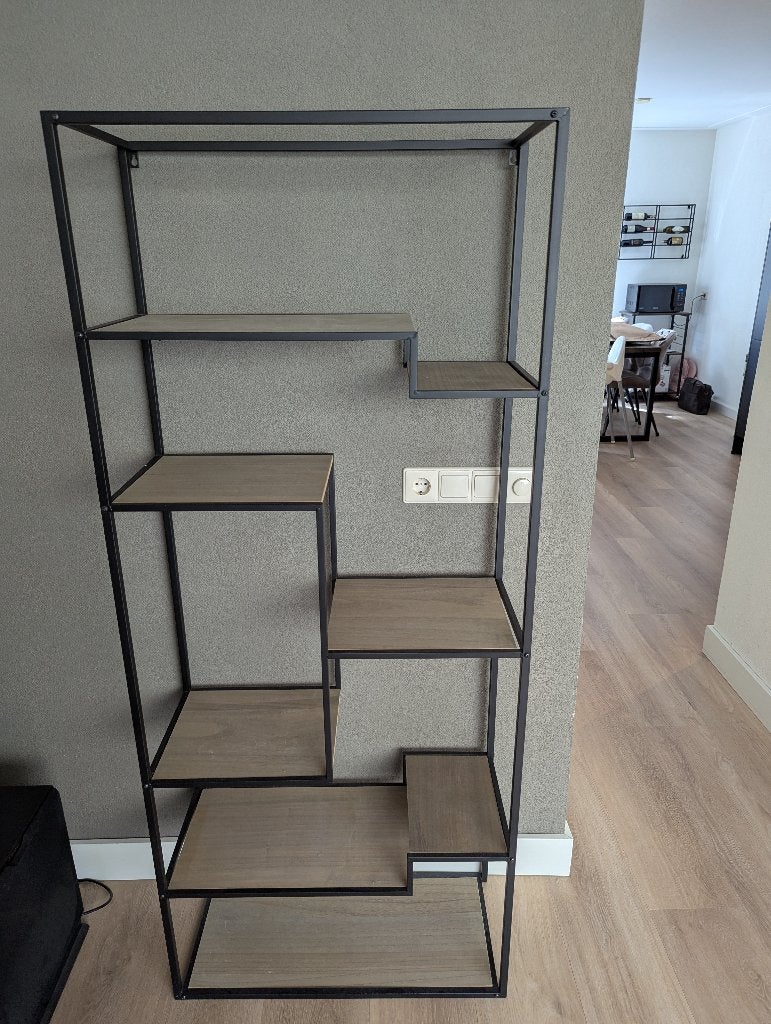 Industriële vakkenkast, Huis en Inrichting, Ophalen, Met plank(en), 50 tot 100 cm, Zo goed als nieuw