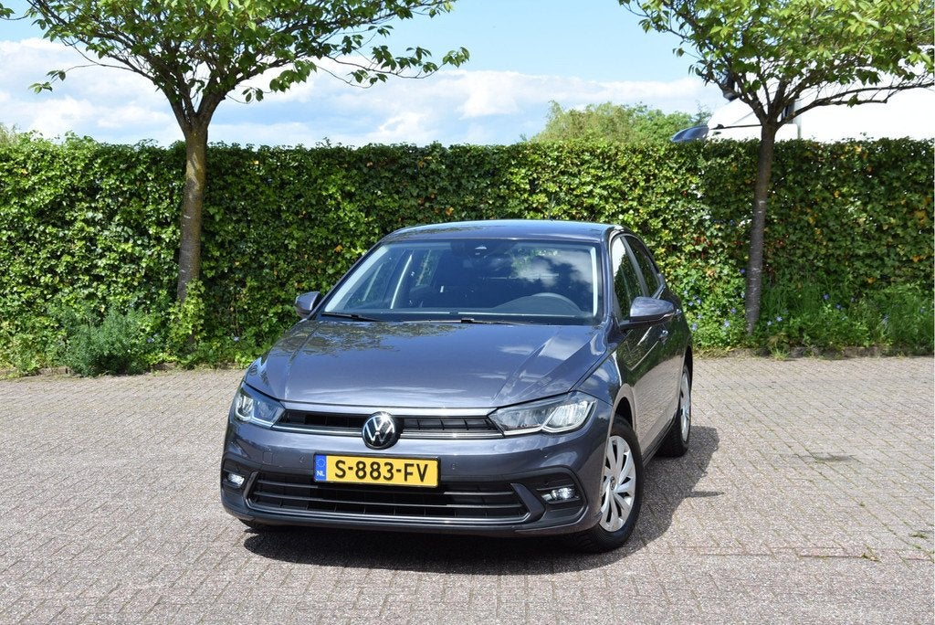 Volkswagen Polo 1.0 PDC Carplay LED NAP 1e eigenaar garantie, Auto's, Volkswagen, Stof, Met garantie (alle), 82 pk, Origineel Nederlands