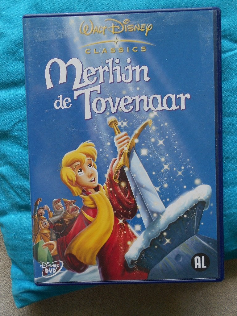 Walt Disney classics MERLIJN de Tovenaar, Ophalen, Gebruikt, Tekenfilm, Alle leeftijden