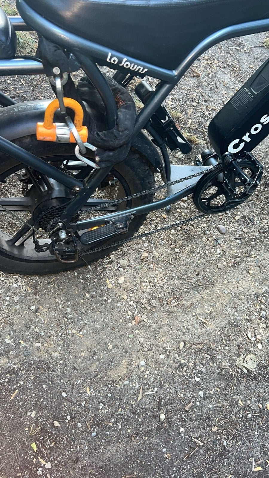 Crosboss Fatbike V14 Blauw - Nieuwe Onderdelen & Achterzitje, 59 cm of meer, Ophalen, Gebruikt, Overige merken