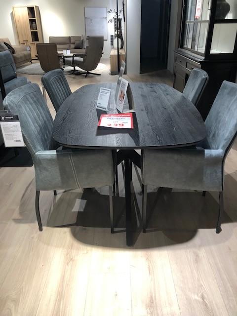 Eettafel Groove, Ophalen, Gebruikt, Eikenhout, 50 tot 100 cm