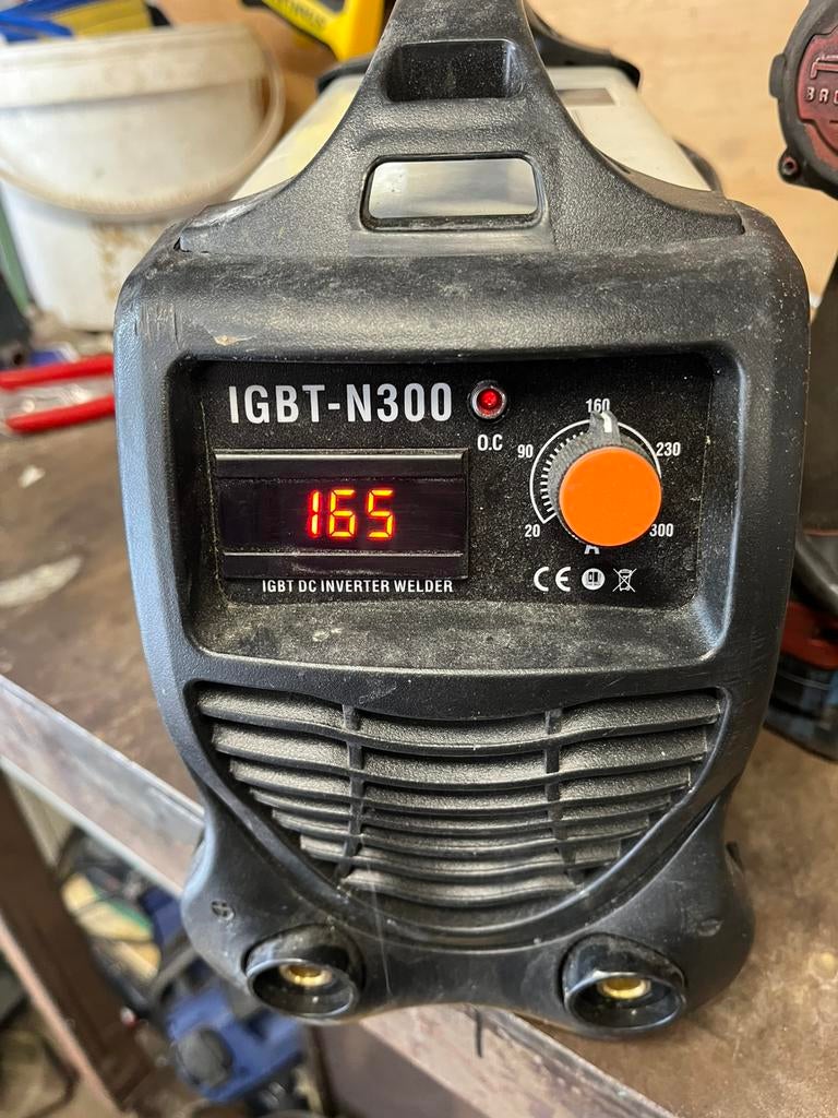 Las inverter 230V, Doe-het-zelf en Verbouw, Gereedschap | Lasapparaten, Ophalen, Zo goed als nieuw, 150 tot 250 ampère