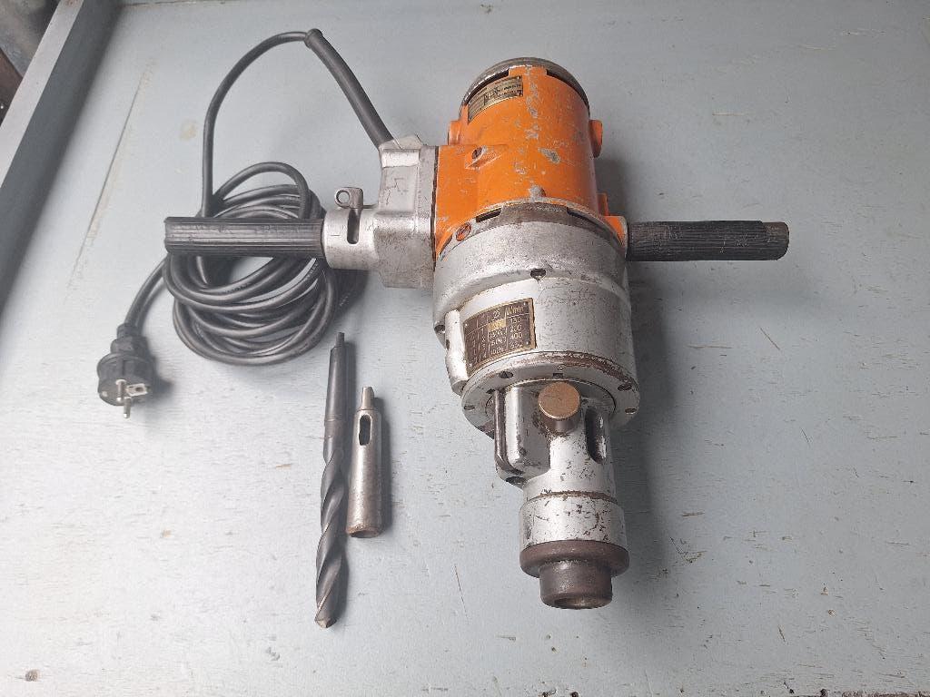 Fein DS75 laagtoerige boormachine morseconus opname, Doe-het-zelf en Verbouw, Ophalen of Verzenden, Gebruikt, 600 watt of meer