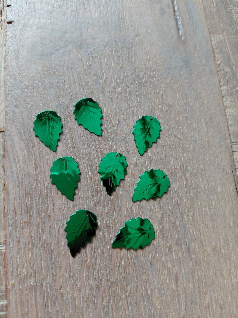 Gütermann Pailletten Fantasie groen blad, Hobby en Vrije tijd, Ophalen of Verzenden, Nieuw, Overige typen