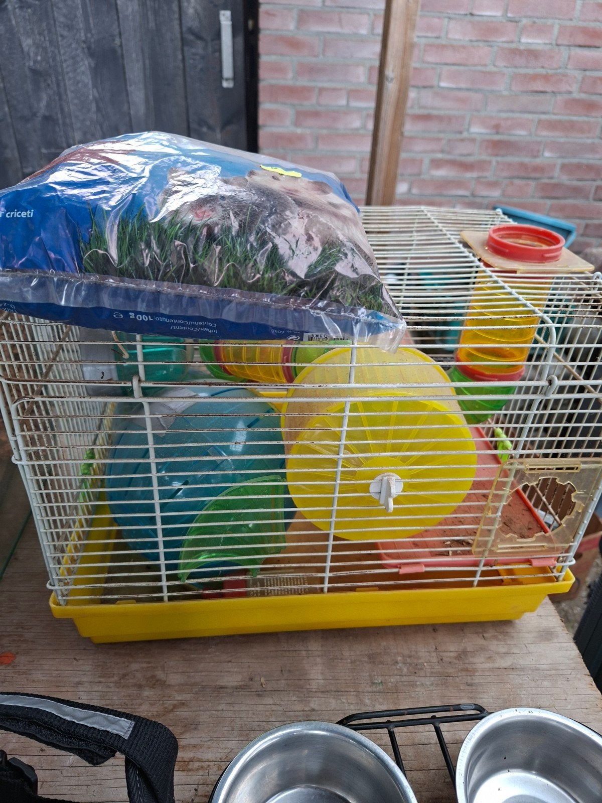 Hamsterkooi met toebehoren, Ophalen of Verzenden