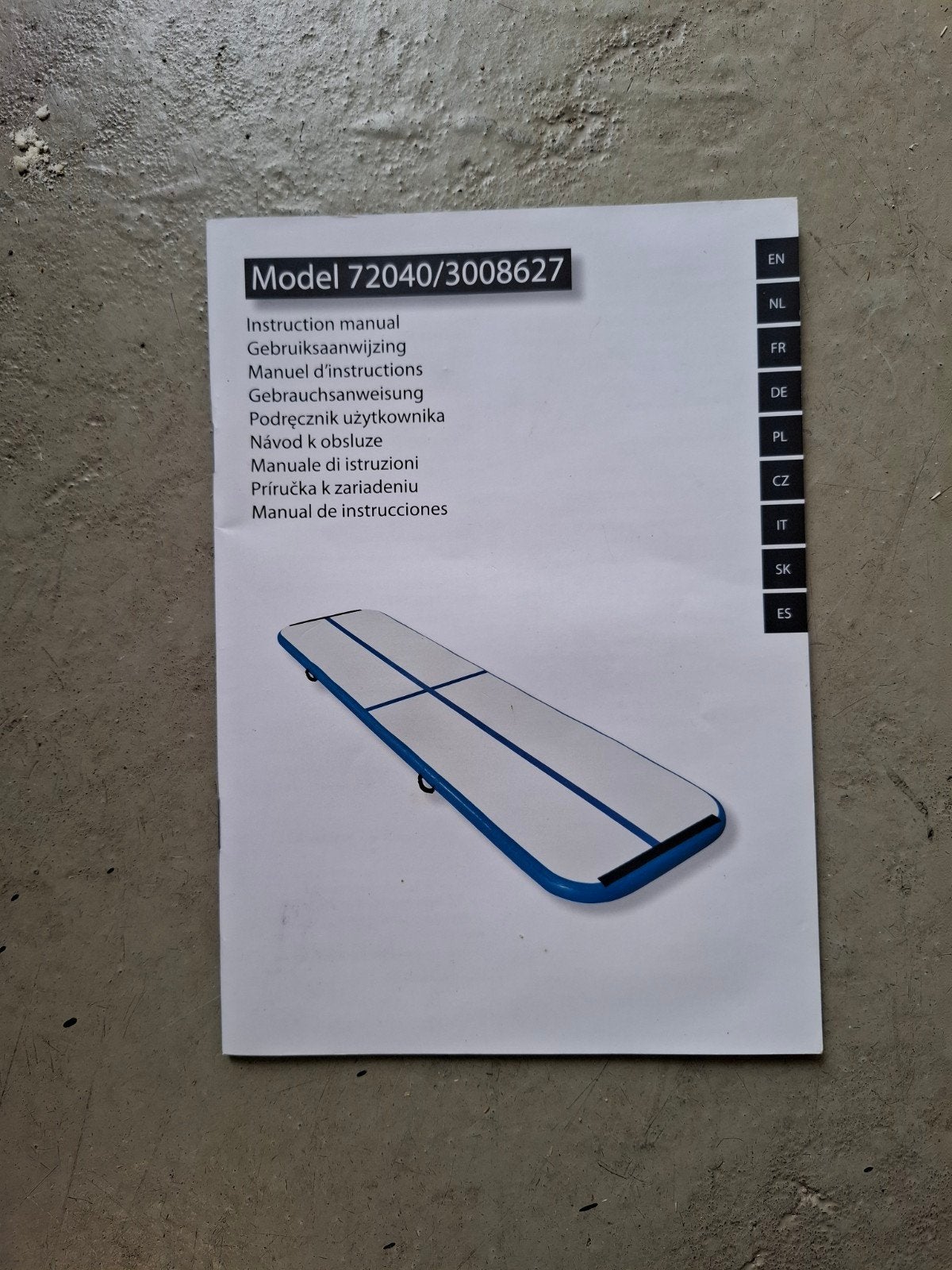 Airtrack, Sport en Fitness, Ophalen, Zo goed als nieuw