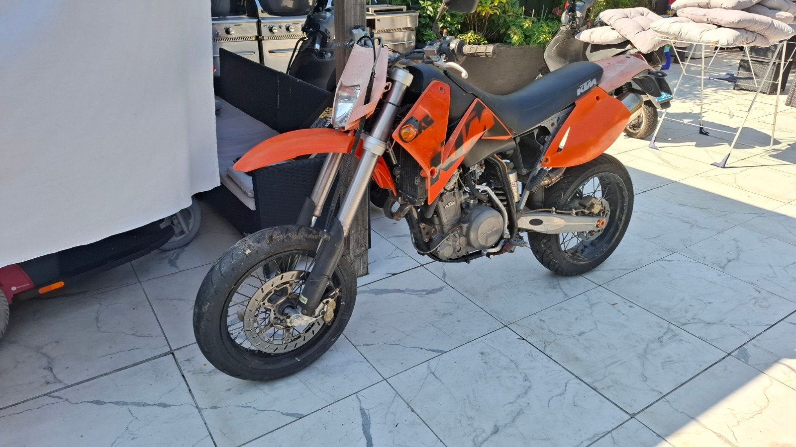 KTM LC4 600, Ophalen