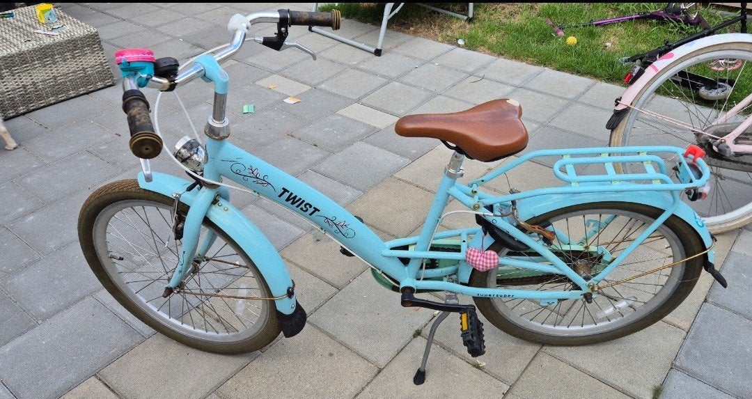 meisjesfiets, Ophalen, Twist, Gebruikt, Velgrem