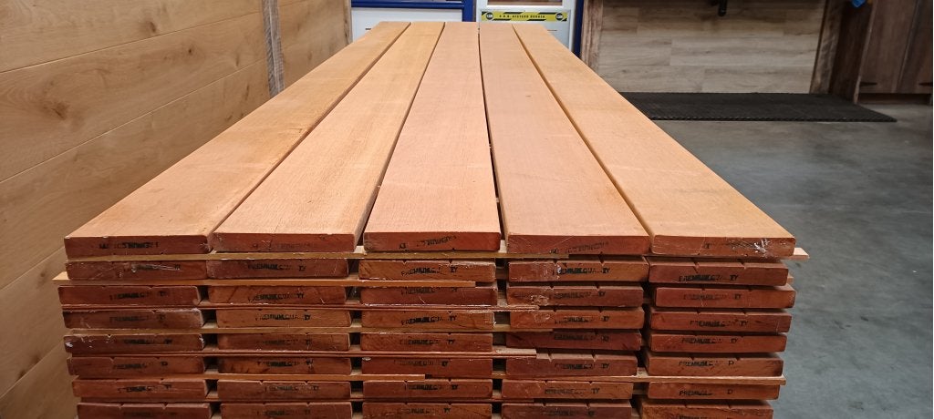 28X190mm Premium Kapur vlakke terras planken, Niet ingevuld, Niet ingevuld, Nieuw, Ophalen of Verzenden