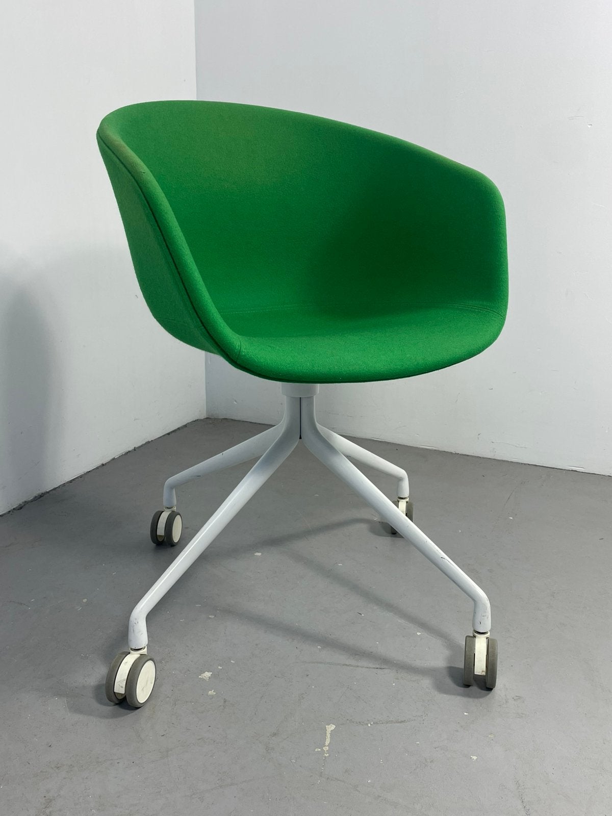10x Design vergaderstoelen bureaustoelen, Gebruikt, Ophalen of Verzenden, X, Groen