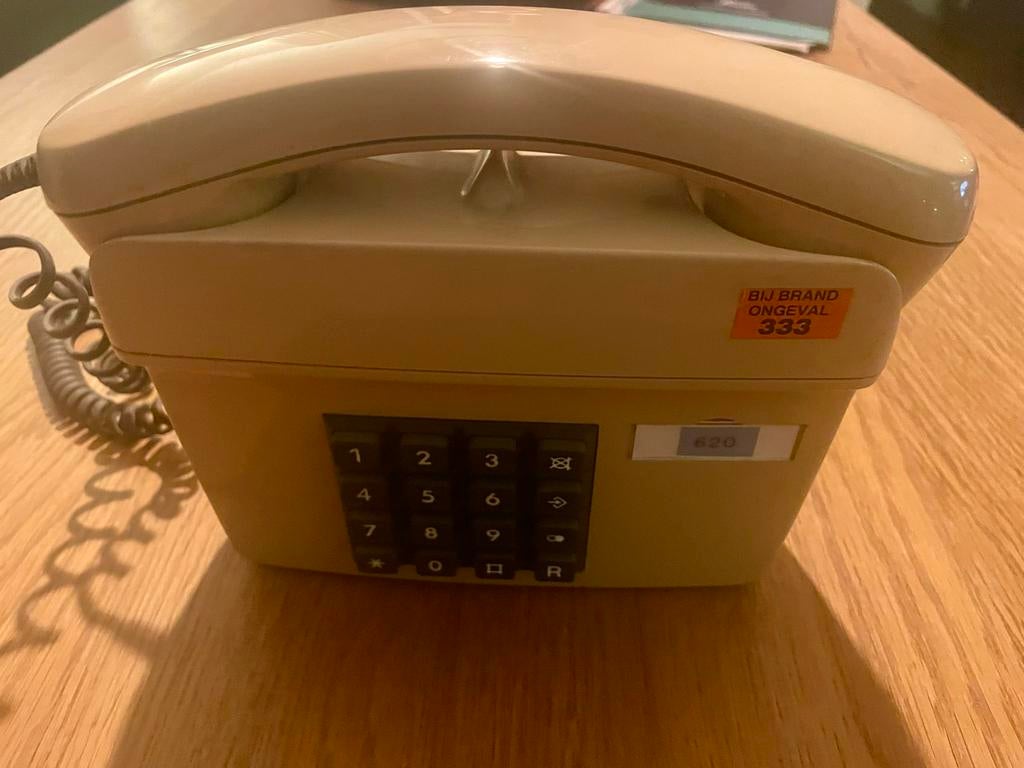Vintage FMN Duo LXW Vaste Telefoon - Retro Design, Telecommunicatie, Vaste telefoons | Handsets en Draadloos, Ophalen of Verzenden