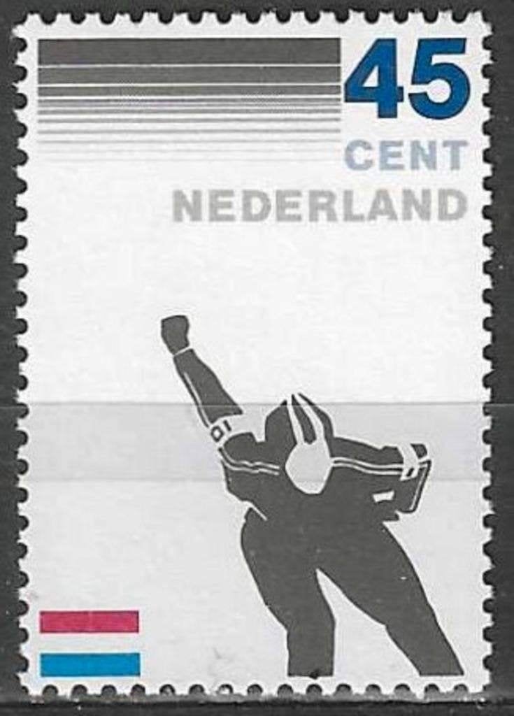Nederland 1982 - Yvert 1172 - Nederlandse Schaatsbond  (PF), Postzegels en Munten, Verzenden, Postfris