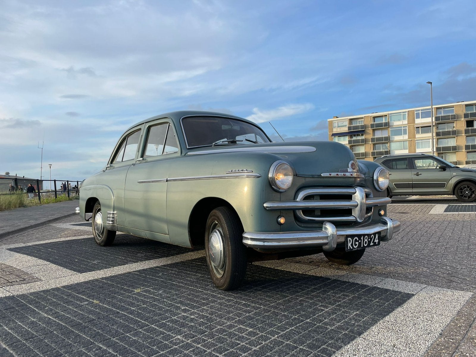Vauxhall Velox 1952 2,3 6 cilinder RG-18-24, Overige merken, Handgeschakeld, Grijs, Particulier