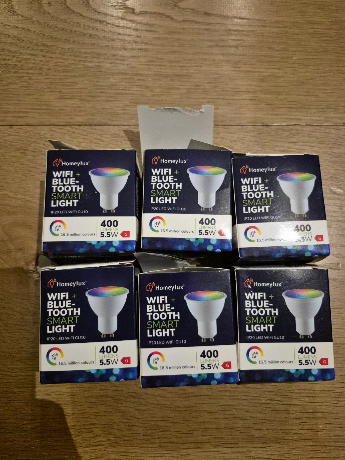 Smart GU-10 led van Homeylux NIEUW, Ophalen of Verzenden, Nieuw, E27 (groot), Led-lamp