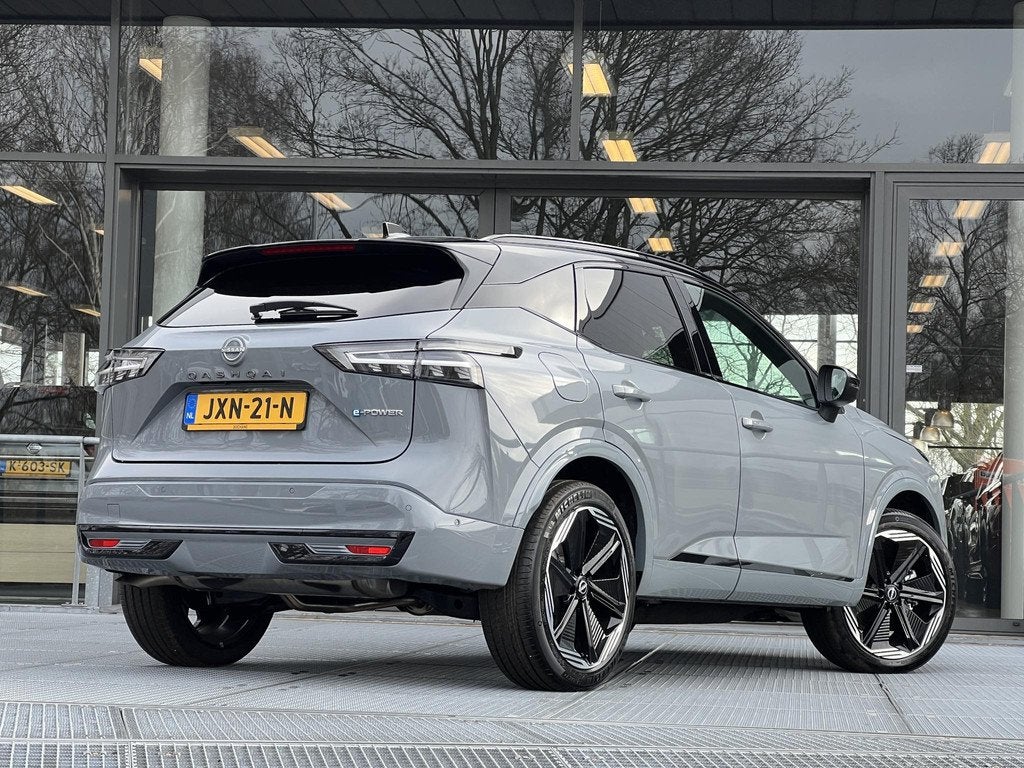 Nissan Qashqai 1.5 e-Power N-Design 206PK | Cold Pack | Pano, Auto's, Nissan, 1498 cc, 2 kWh, Hybride Elektrisch/Benzine, 3 cilinders