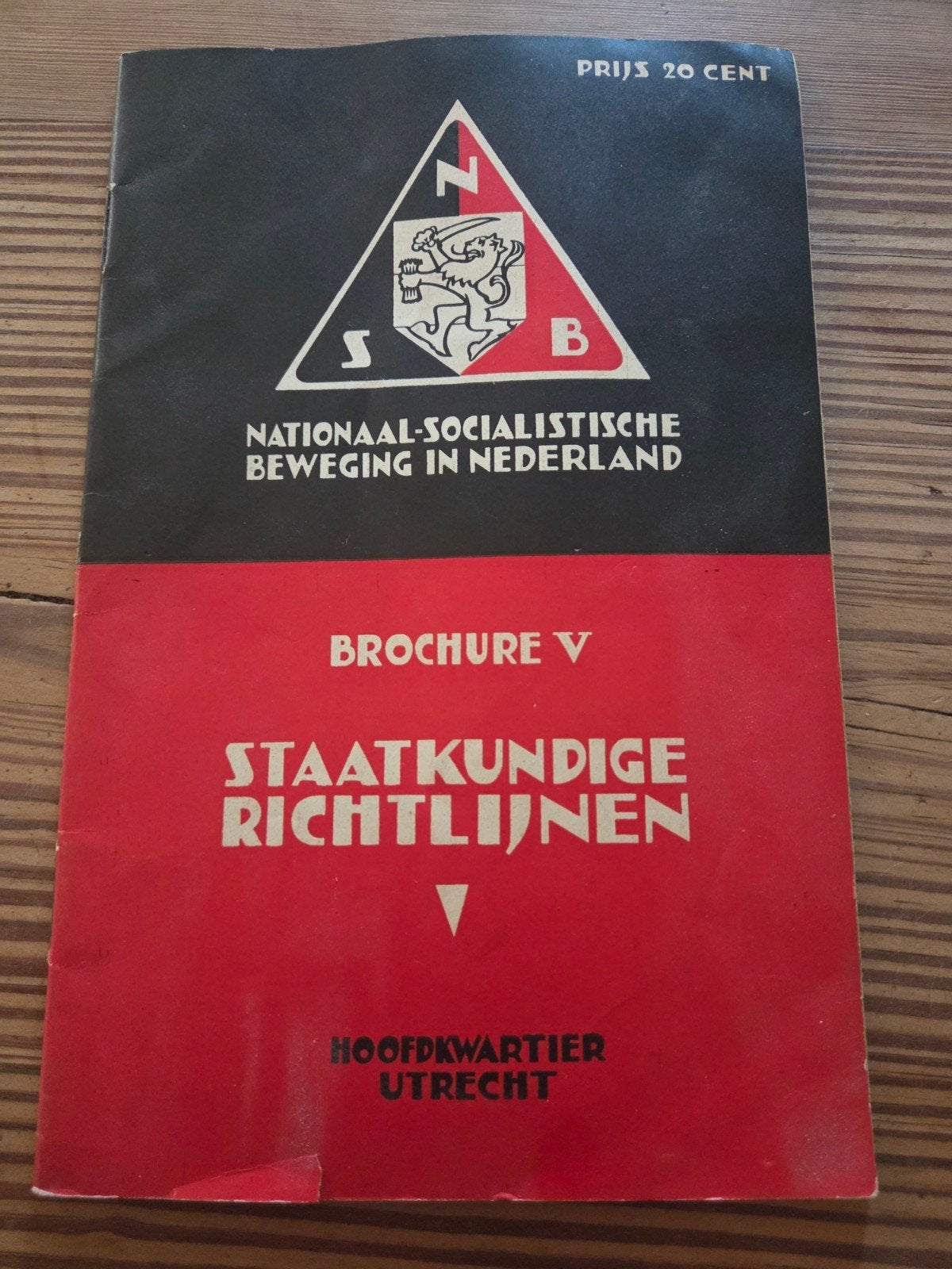 nsb propaganda boekje uit 1936., Verzamelen, Ophalen of Verzenden