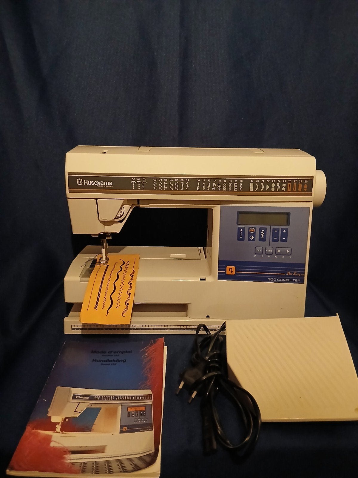 Husqvarna Sew Easy 350 Computer naaimachine, Ophalen of Verzenden, Zo goed als nieuw, Naaimachine, Husqvarna