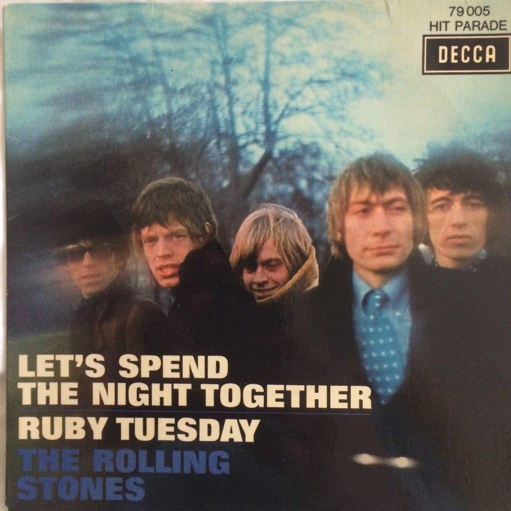 single: Rolling Stones - Let's Spend The Night Together (67), Ophalen of Verzenden, Gebruikt, Pop