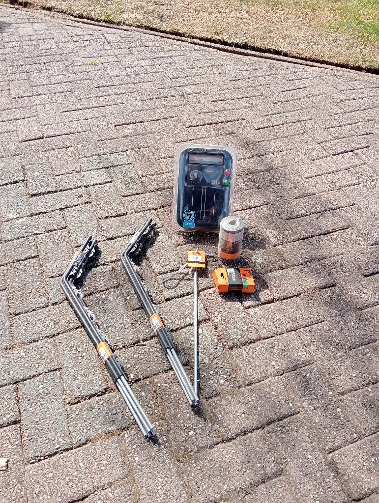 Complete set Gallagher s16 met zonnepanelen, Ophalen, Nieuw