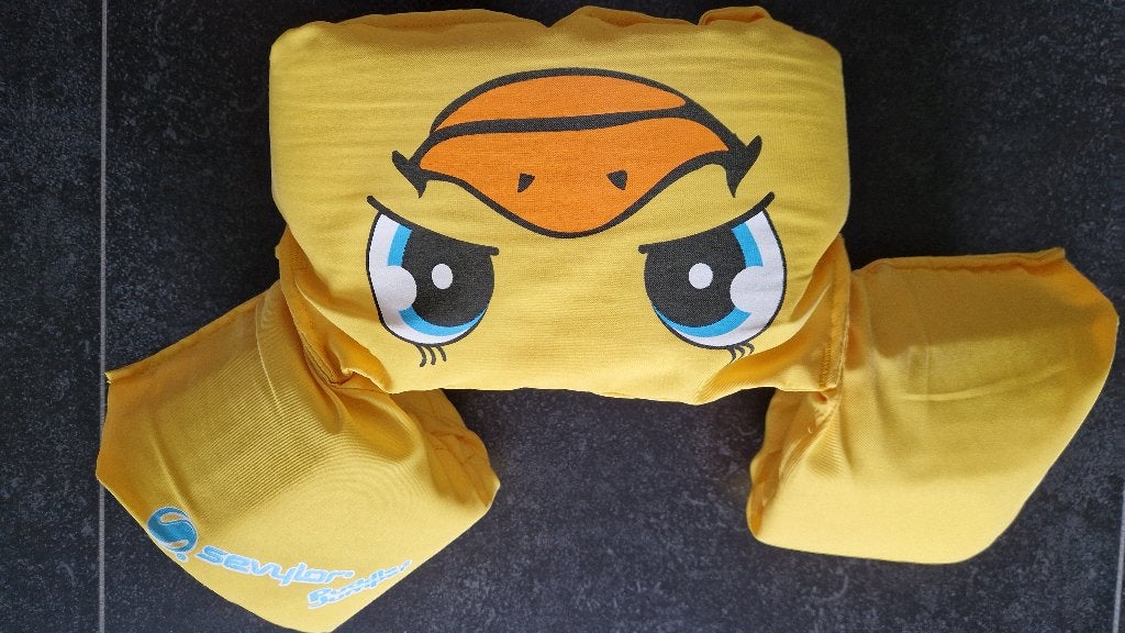 Puddle jumper eend 2 stuks, Jongen of Meisje, One size, Ophalen of Verzenden, Zo goed als nieuw
