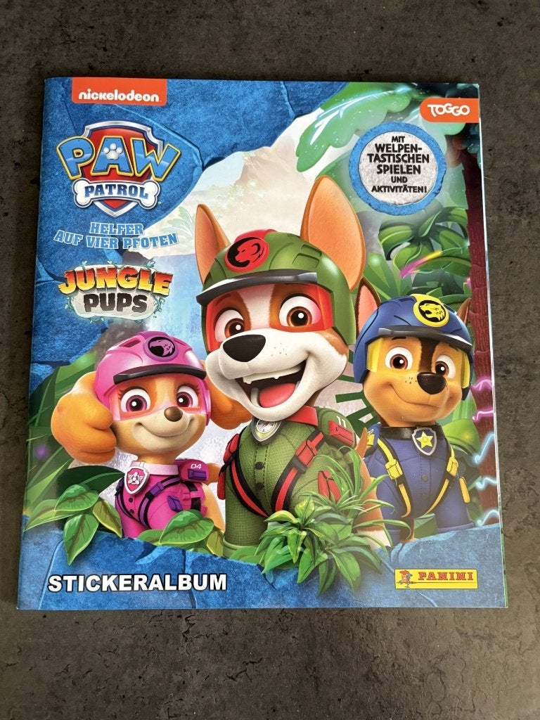 Paw Patrol - Jungle Pups - Panini - stickers album, Verzamelen, Ophalen of Verzenden, Nieuw