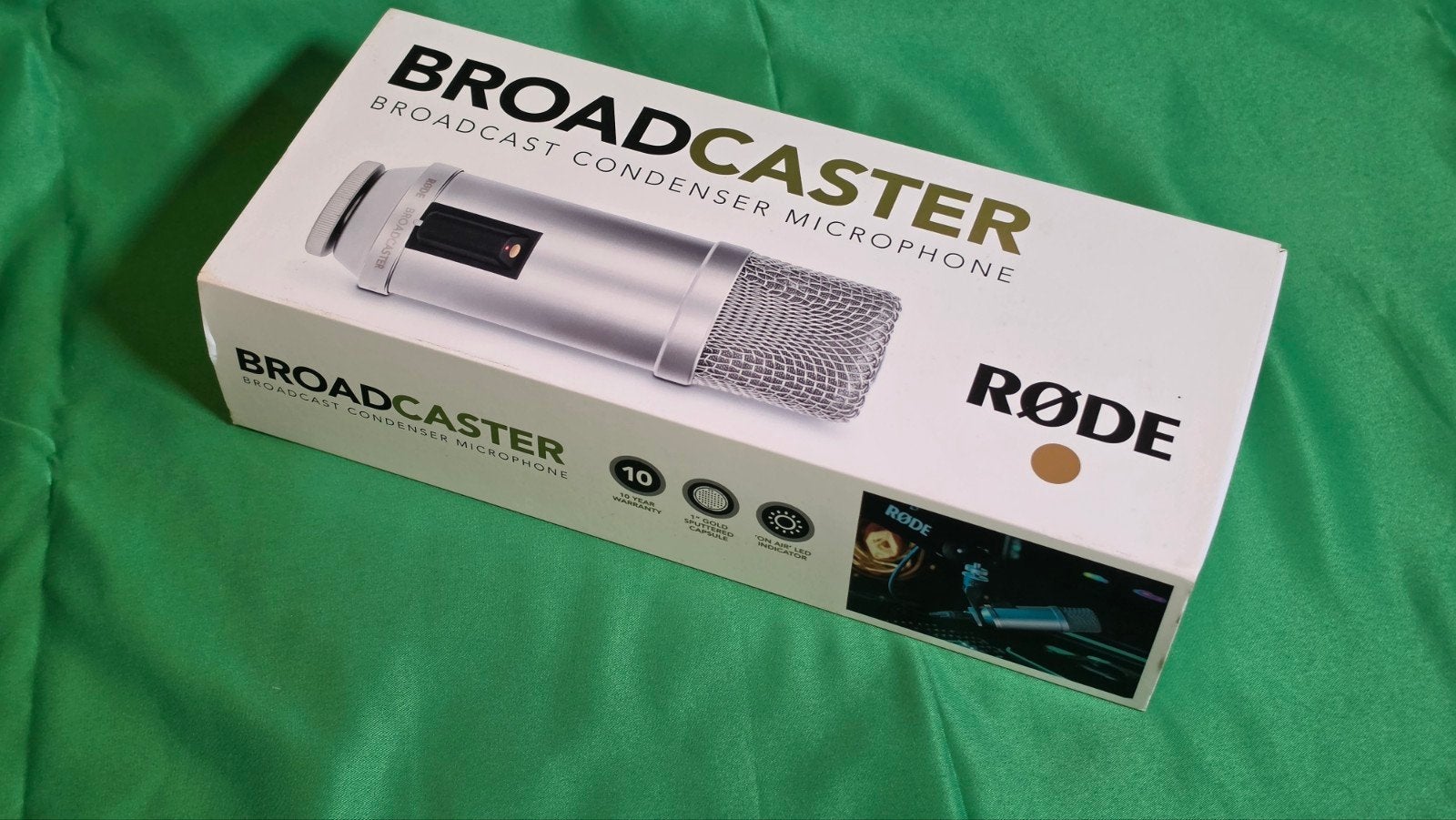 Rode Broadcaster Broadcast Condensator Microfoon, Ophalen of Verzenden, Zo goed als nieuw, Studiomicrofoon