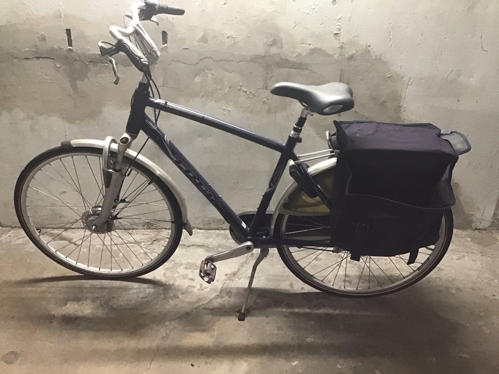 Herenfiets Trek, Gebruikt, Velgrem, Versnellingen, Ophalen