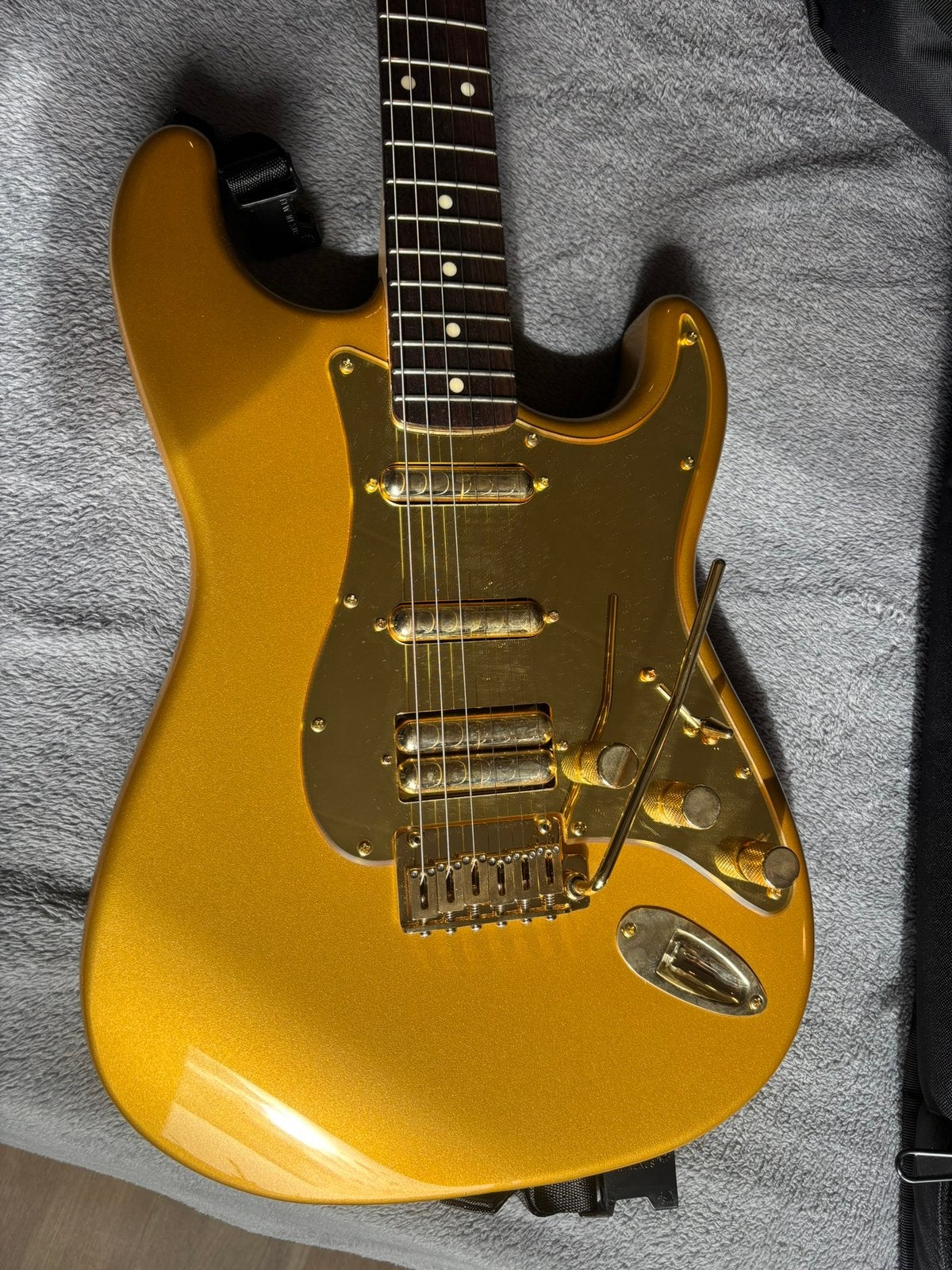 Verboom Guitars HSS Strat, Ophalen of Verzenden, Zo goed als nieuw, Solid body