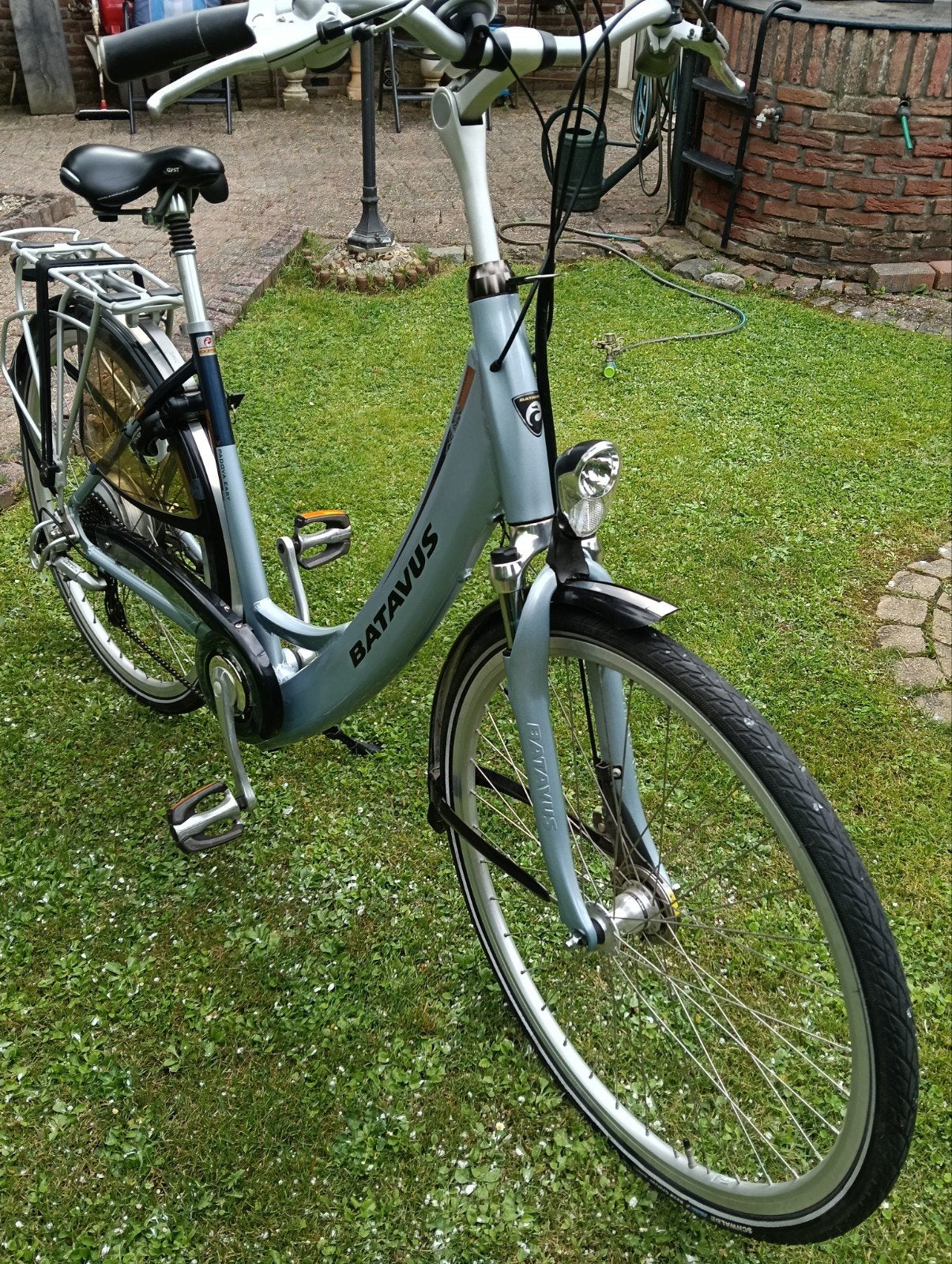 Batavus Damesfiets - Zo goed als nieuw, Fietsen en Brommers, Fietsen | Dames | Damesfietsen, 53 tot 56 cm, Velgrem, Versnellingen