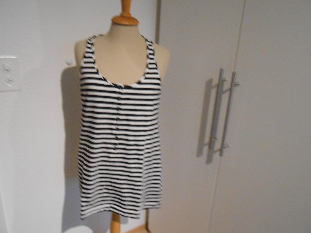 Lang mouwloos T-shirt van Pauw maat 4, Zwart, Maat 42/44 (L), Pauw, Ophalen of Verzenden