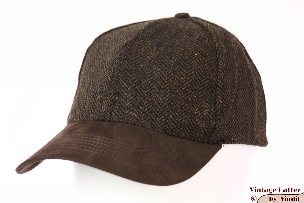 Baseball pet Vissengraat Hawkins bruin met bandje 54-61 new, Kleding | Heren, Ophalen of Verzenden, Nieuw, One size fits all, Pet