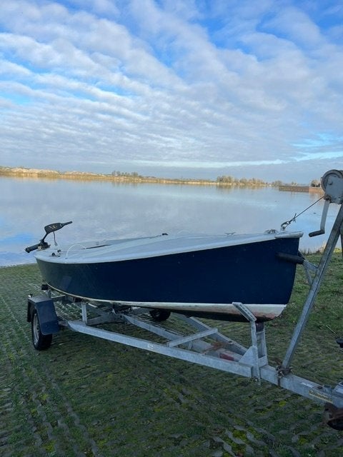 Volksboot 480 blauw, 50 cm, Gebruikt, 2 m, Troost