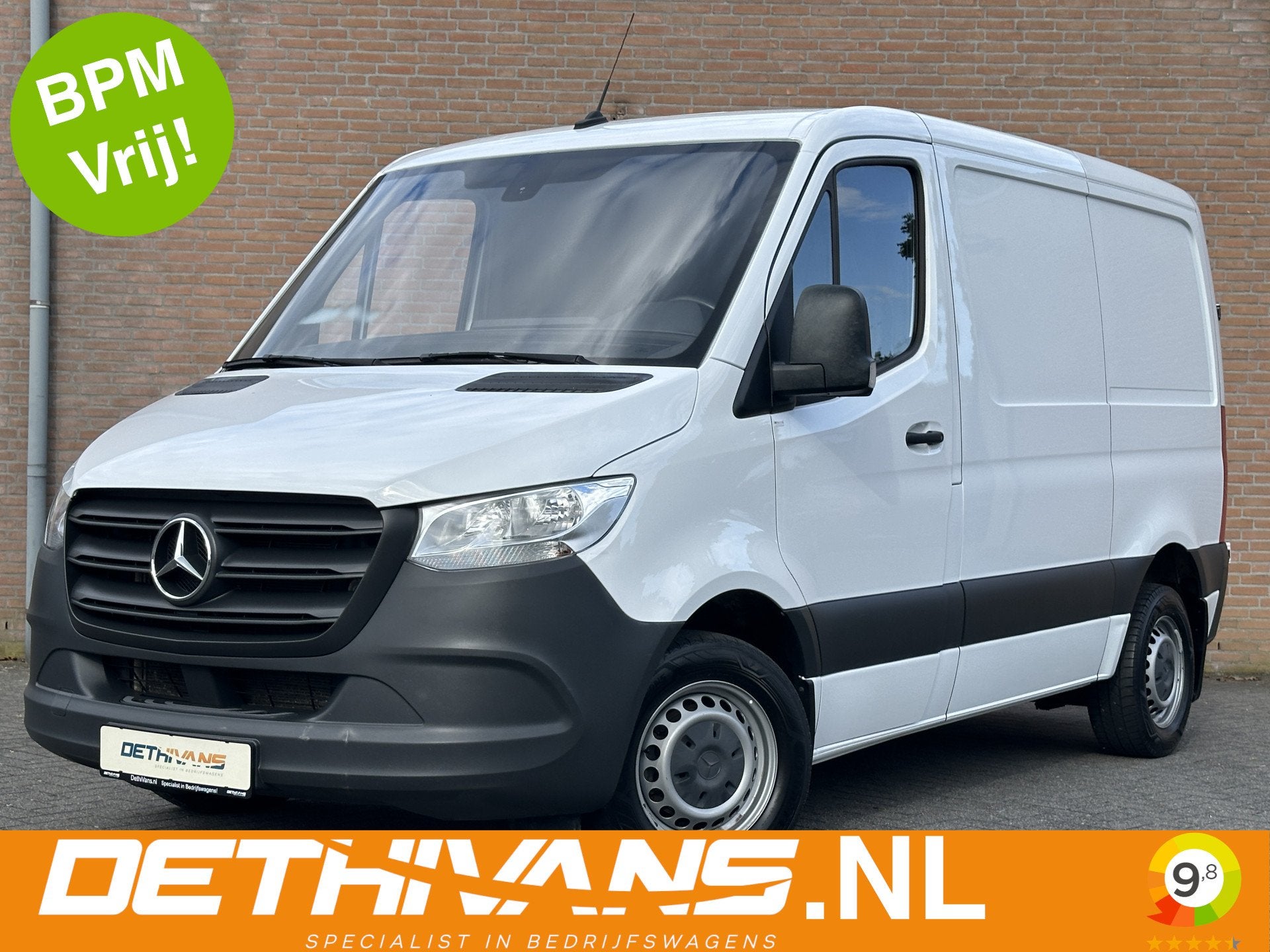 Mercedes-Benz Sprinter 215CDI 150PK L1H1 9G-Tronic / M-Bux /, Auto's, Bestelauto's, Stof, Gebruikt, 4 cilinders, 2020 kg