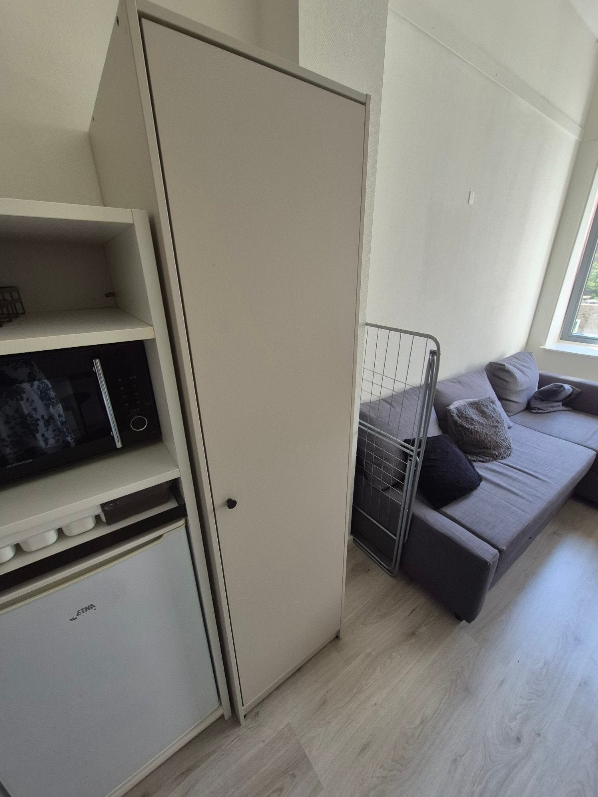 IKEA Gurksen Kledingkast, Huis en Inrichting, Kasten | Kledingkasten, Ophalen, Overige materialen, Gebruikt, 200 cm of meer