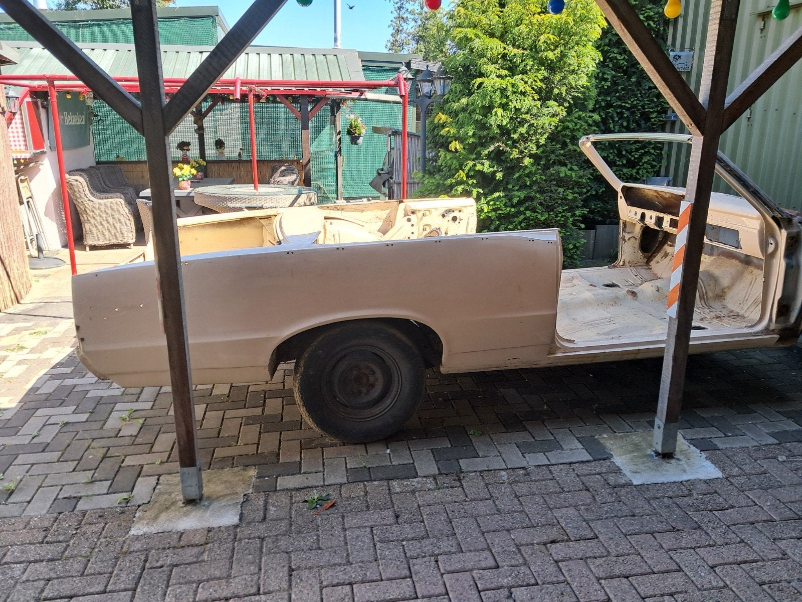 Te koop 1964 Pontiac Tempest boxed frame met kenteken, Auto-onderdelen, Carrosserie en Plaatwerk, Ophalen of Verzenden, Gebruikt