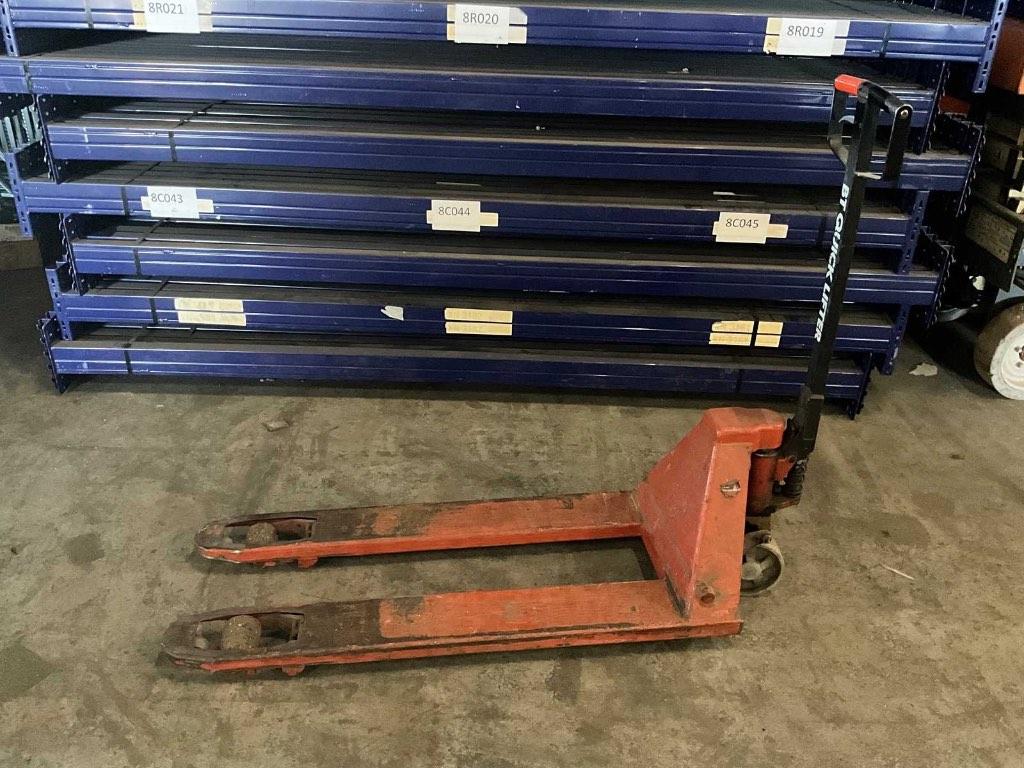 BT - Quicklifter - Hand hydraulische palletwagen 2300kg, Doe-het-zelf en Verbouw, Palletwagens en Pompwagens, Ophalen, Gebruikt