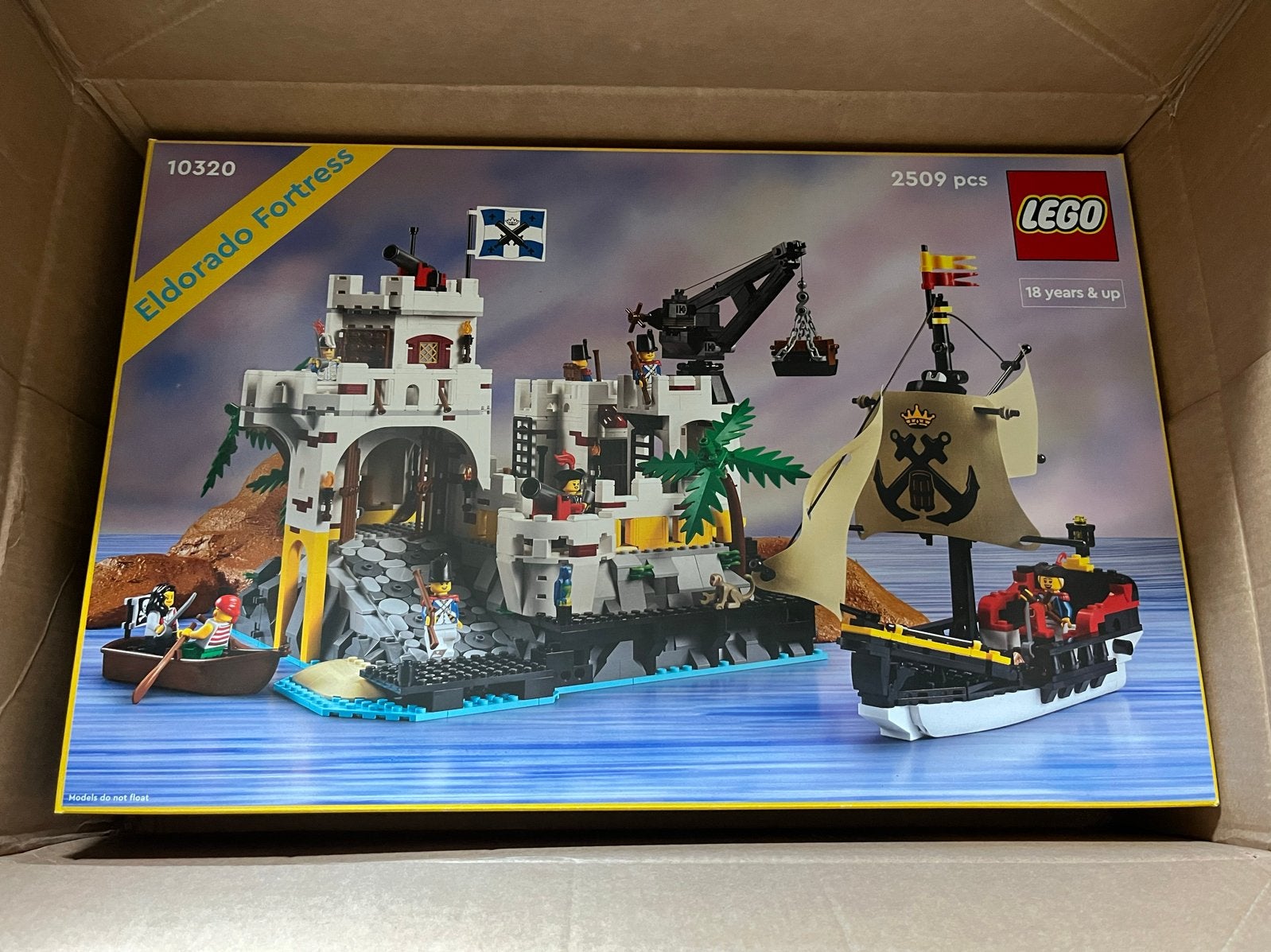 LEGO 10320 Eldorado Fortress - Zo goed als nieuw in doos