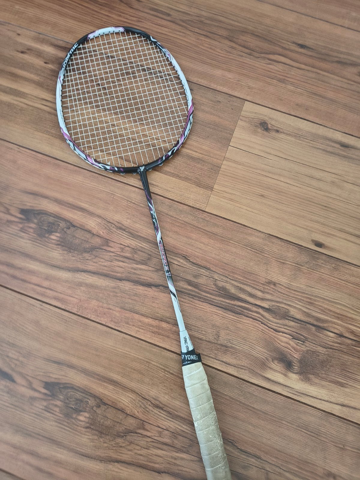 Badminton raket + hoes, Sport en Fitness, Badminton, Ophalen, Nieuw, Racket(s)