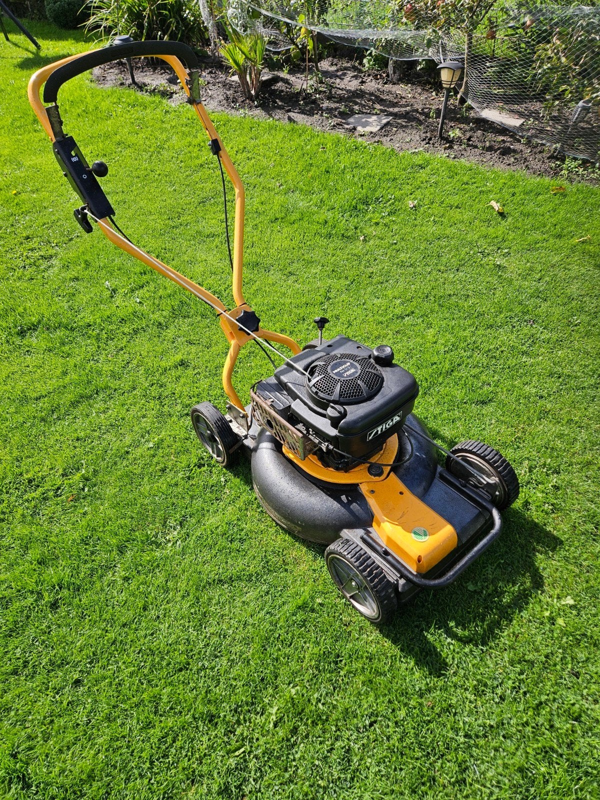 stiga multiclip S-pro 51 zelfrijdend, Tuin en Terras, Ophalen, Cirkelmaaier, Gebruikt, Stiga